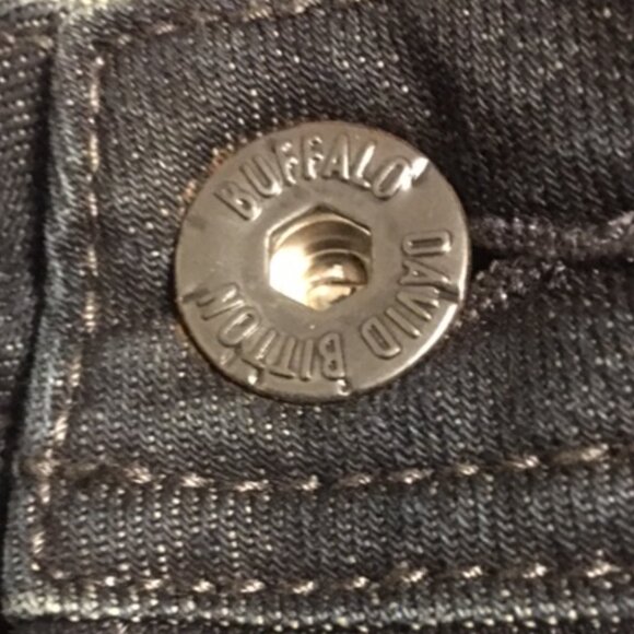 Men's Buffalo David Bitton  Dark Denim Jeans  NWT  Size 38 x 30  Slim Straight - Picture 7 of 13